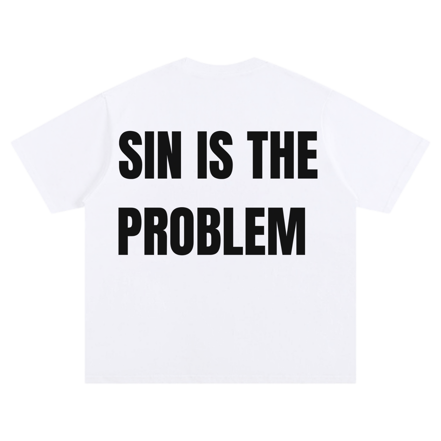 STOP SIN TEE [WHITE] - DSC TOR
