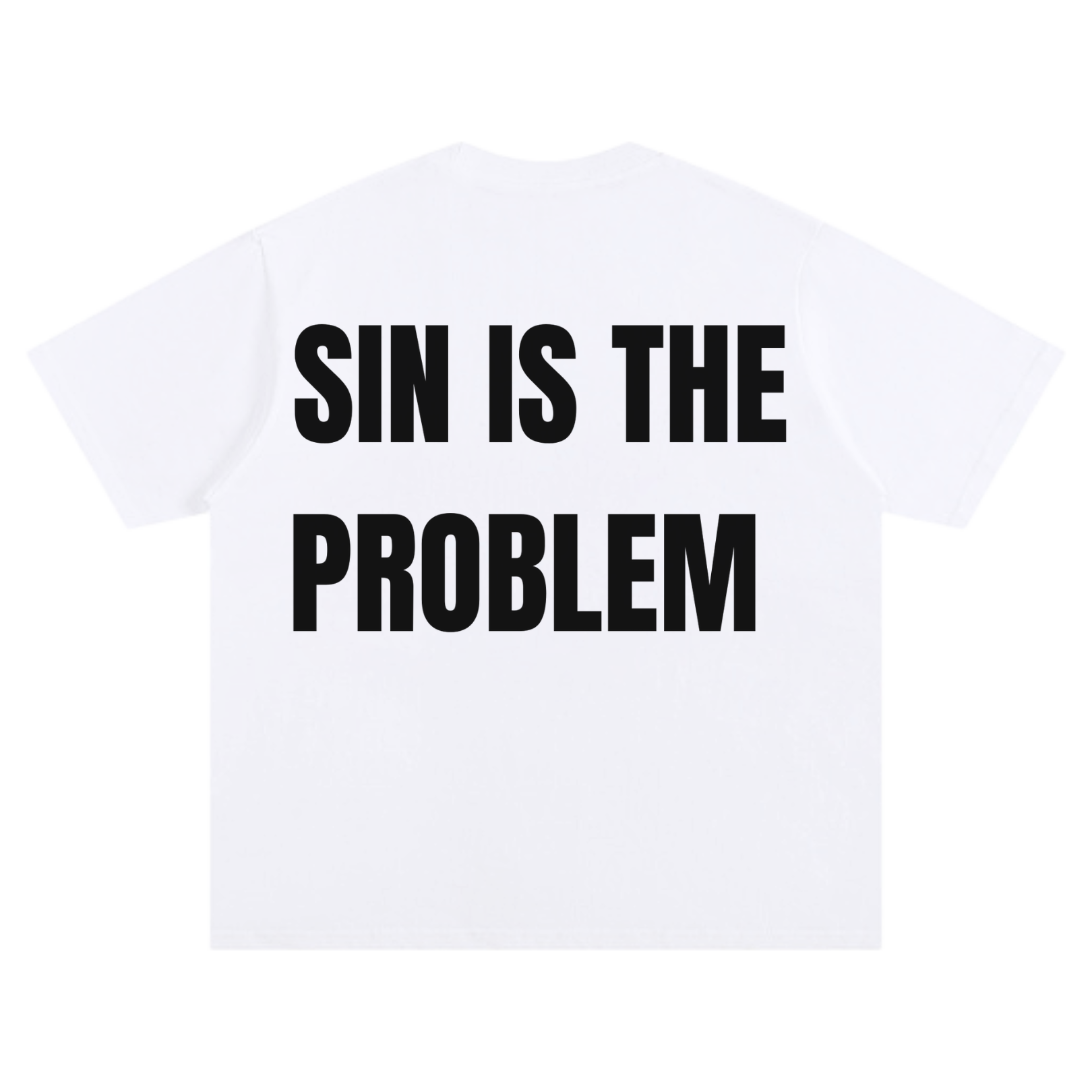 STOP SIN TEE [WHITE] - DSC TOR