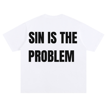 STOP SIN TEE [WHITE] - DSC TOR