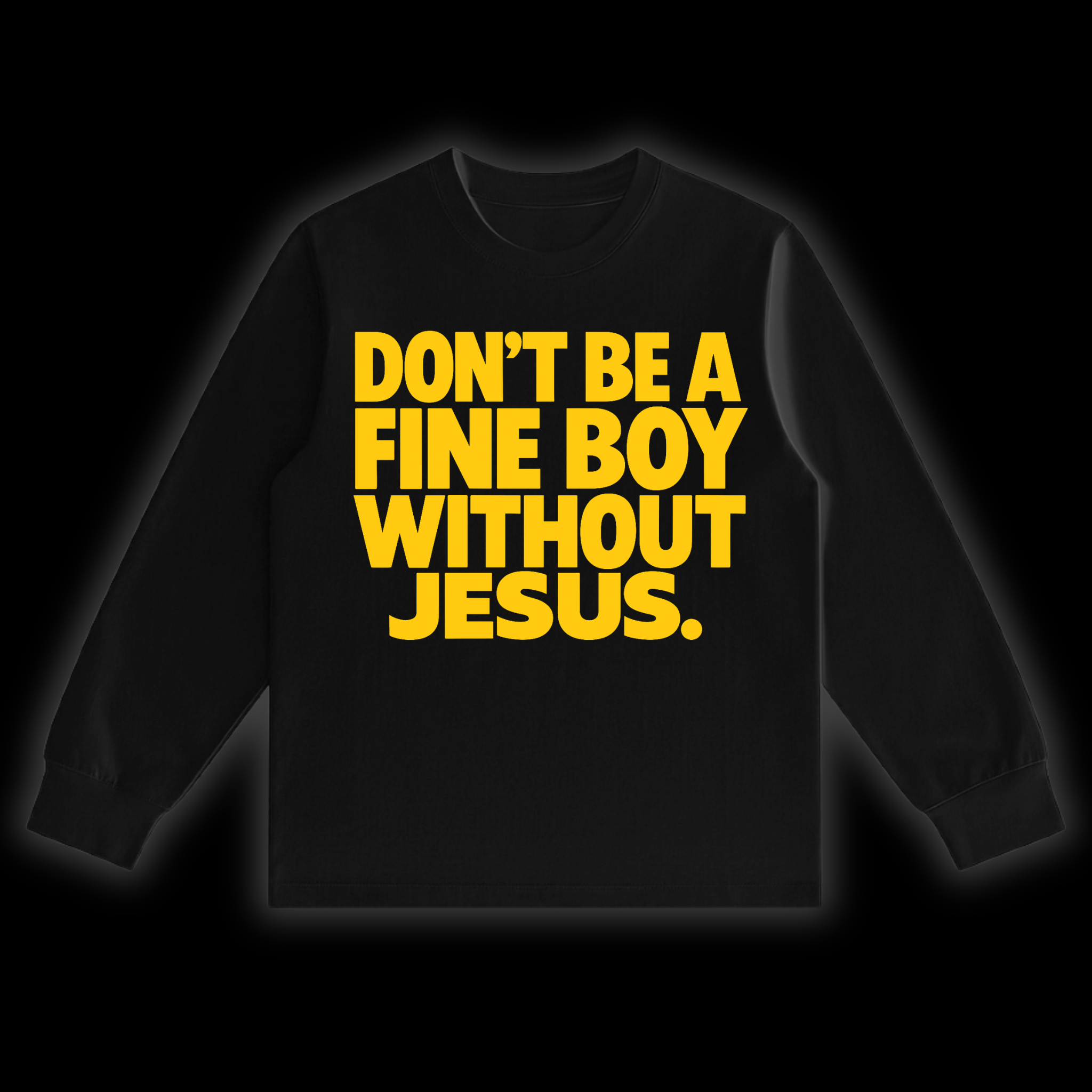 FINE BOY WITH JESUS LS - DSC TOR