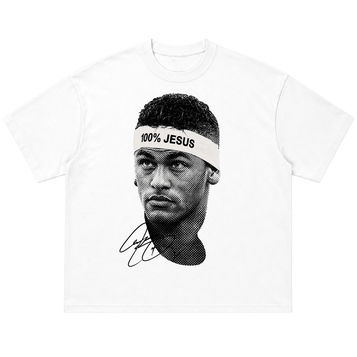 100% JESUS TEE [WHITE] - DSC TOR