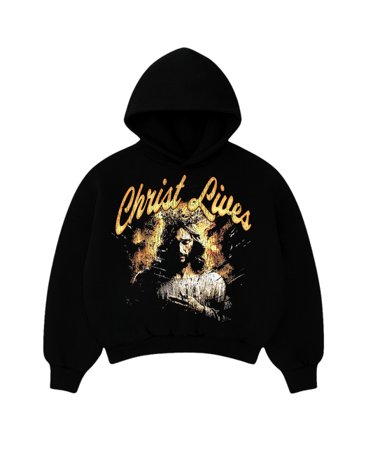 CHRIST LIVES [BOXY HOODIE]