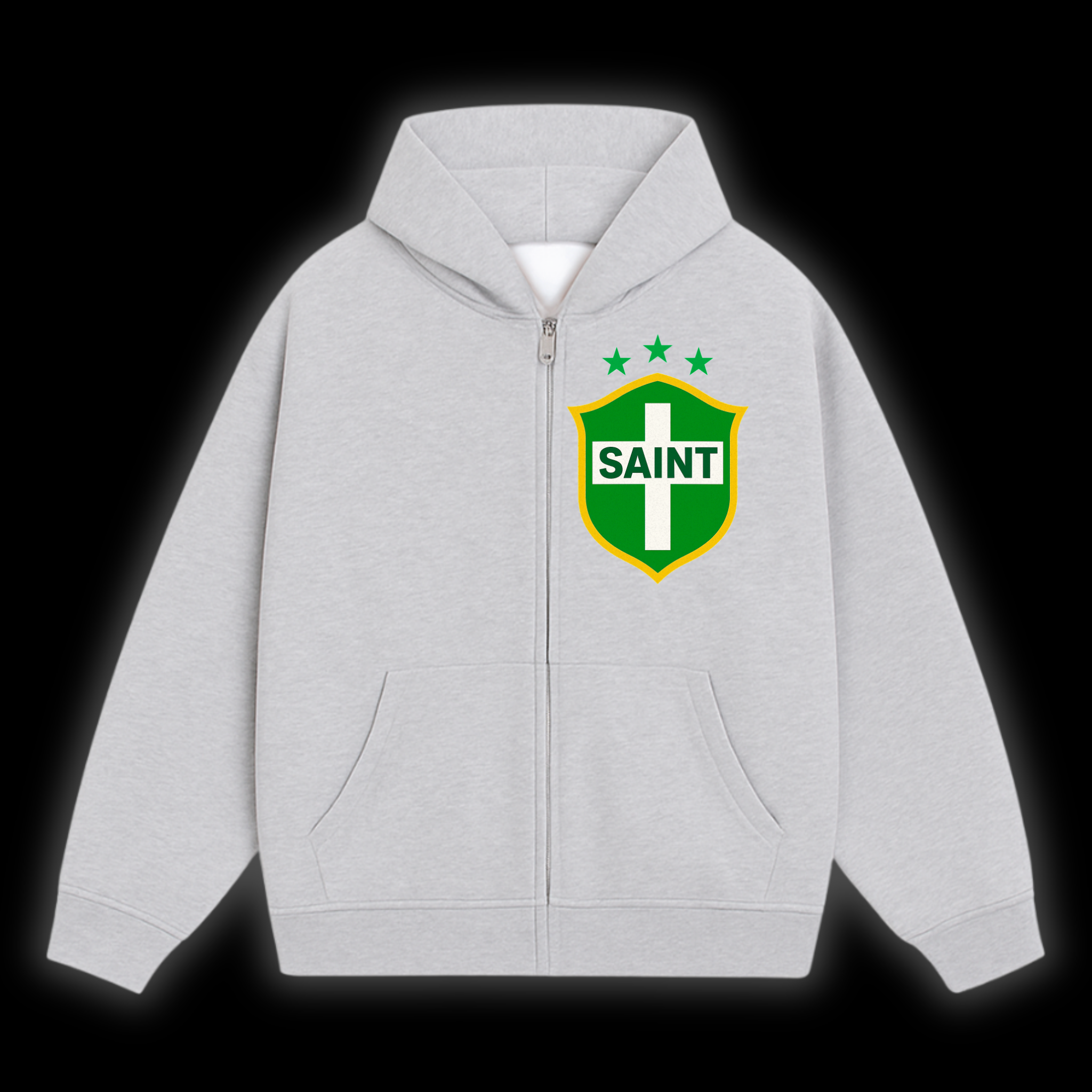 SAINT CREST ZIP-UP [GREEN] - DSC TOR