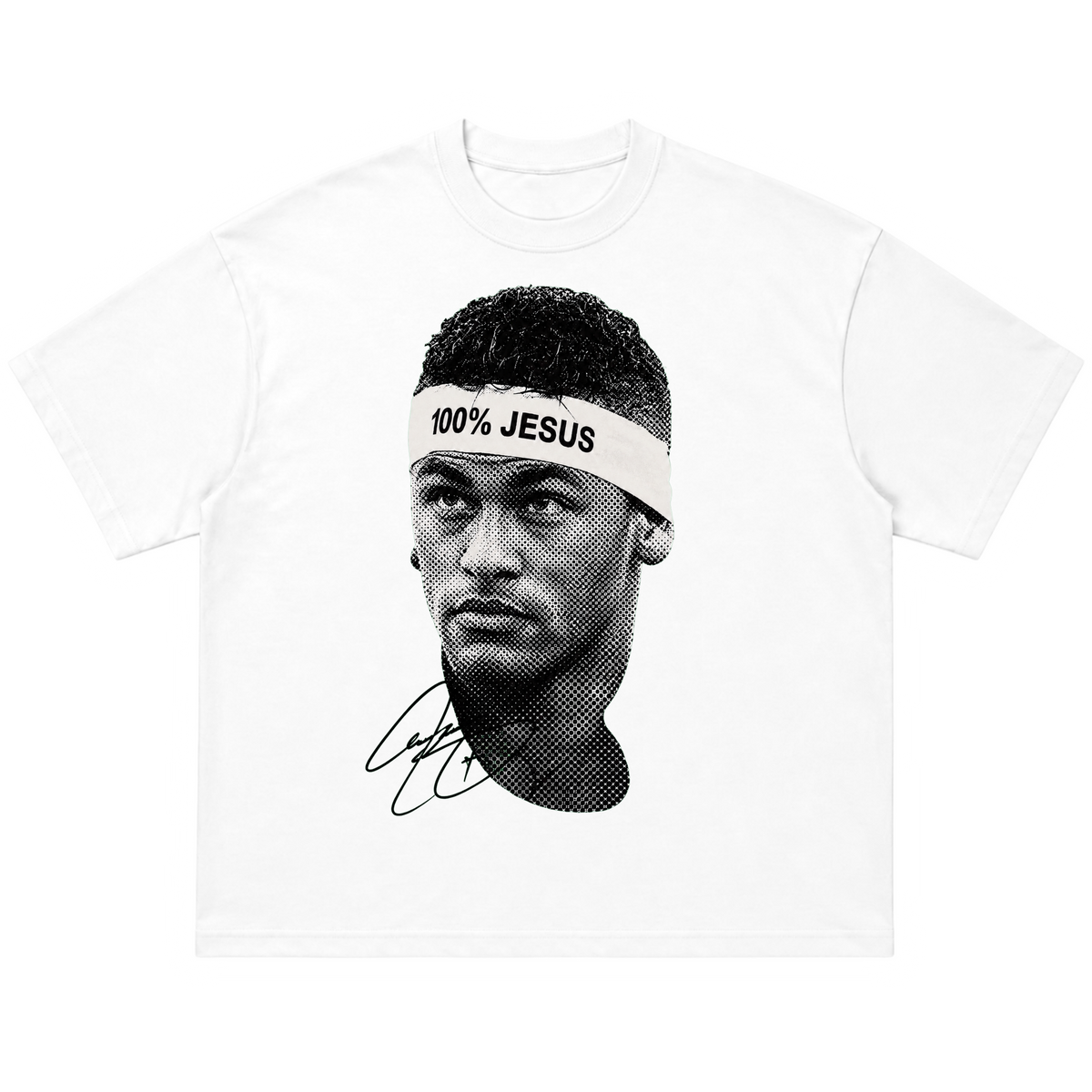 100% JESUS TEE [WHITE] - DSC TOR