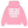 FINE GIRL ZIP UP [PINK]