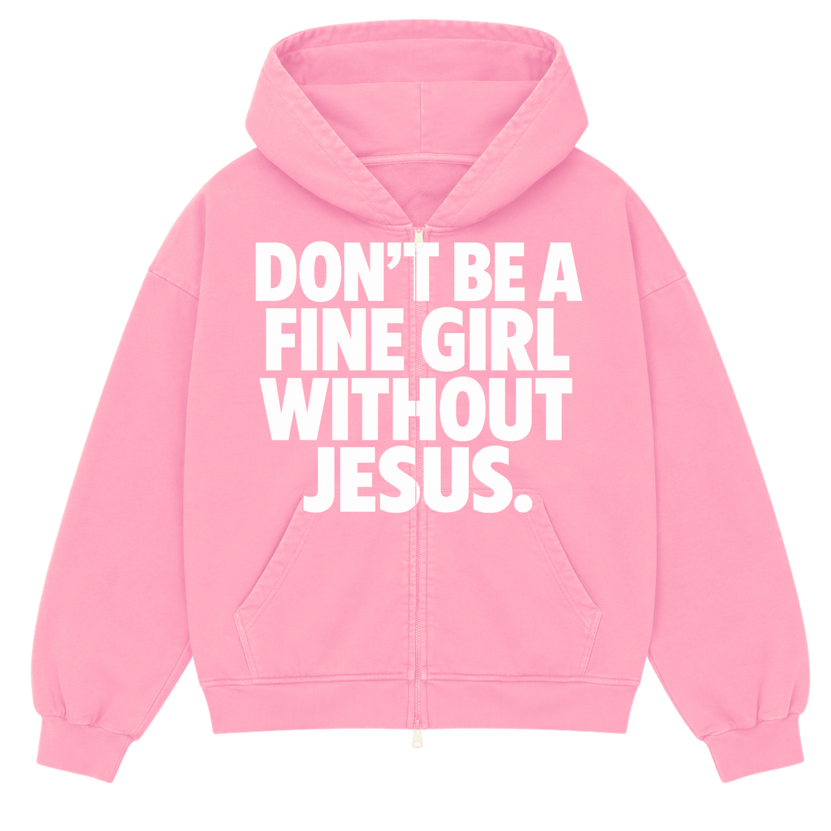 FINE GIRL ZIP UP [PINK]
