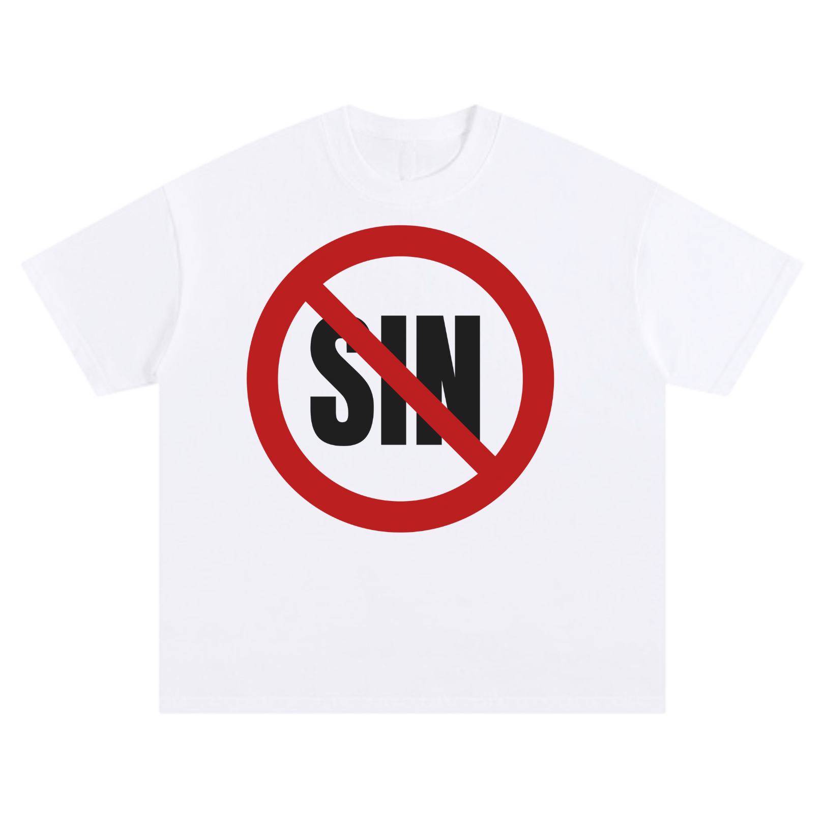 STOP SIN TEE [WHITE]