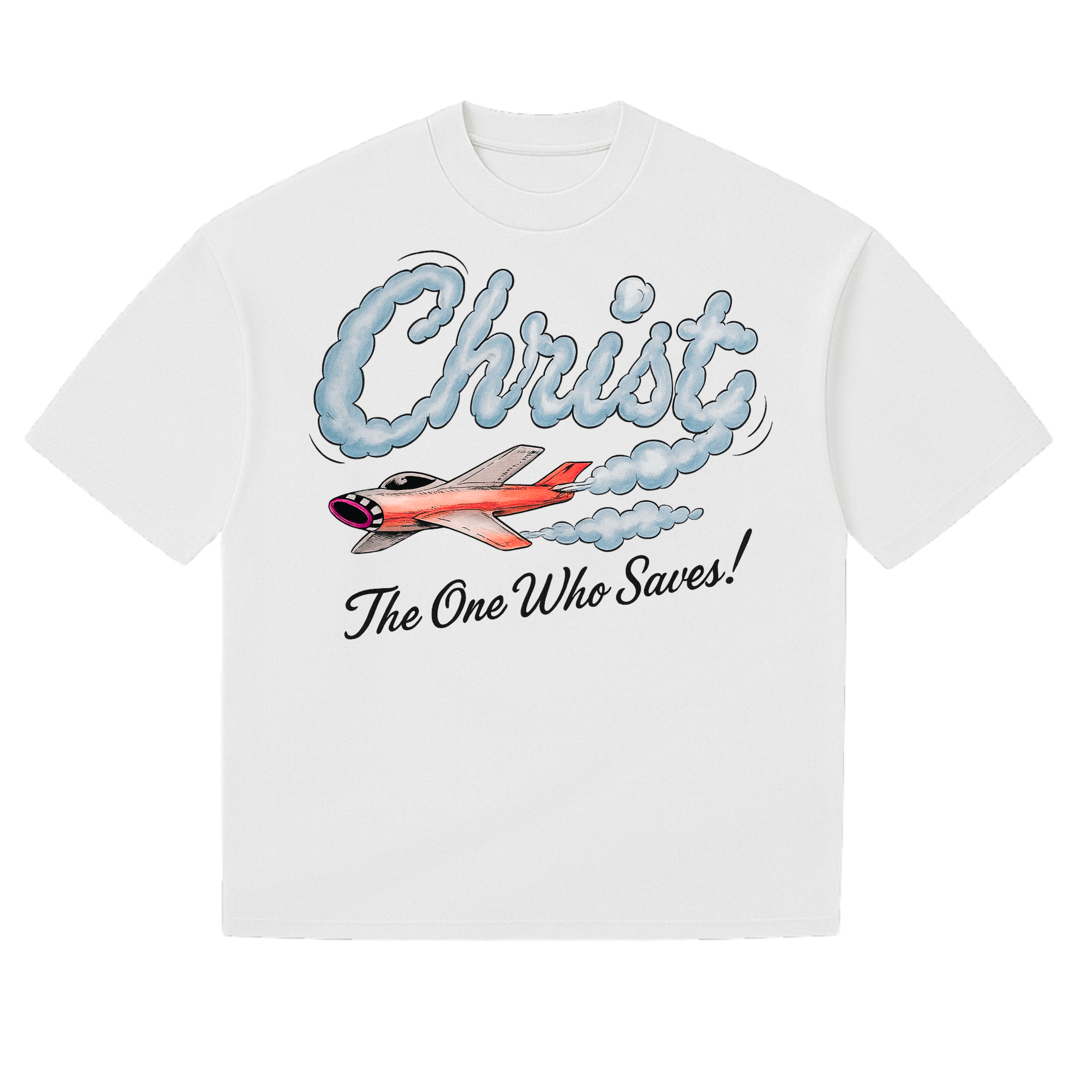 THE ONE WHO SAVES TEE [WHITE]