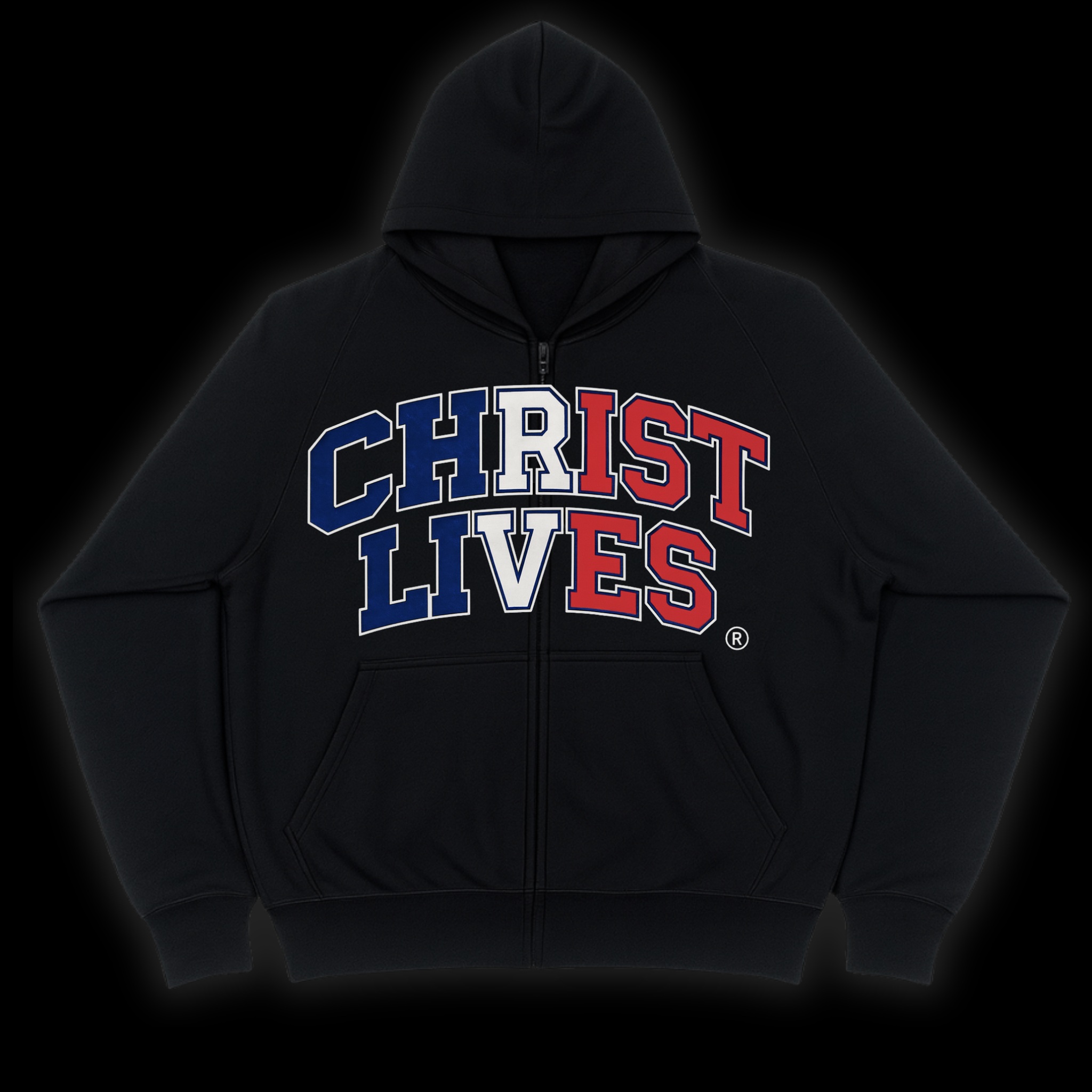 CHRIST LIVES ZIP UP [FR] - DSC TOR