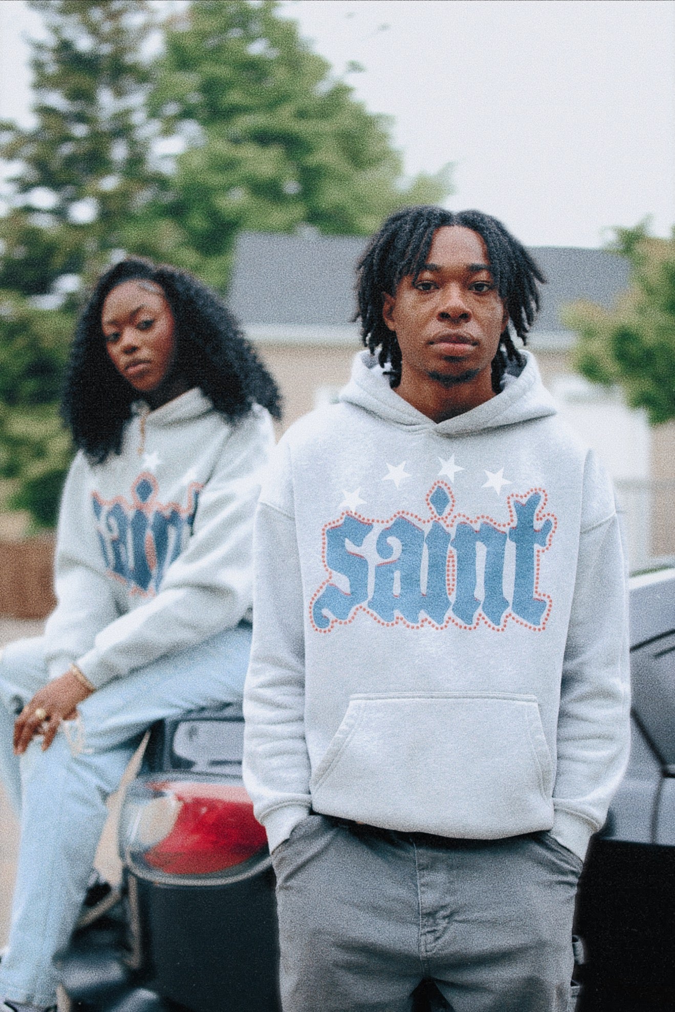 THE SAINTS HOOD V2 [HEATHER GREY] - DSC TOR