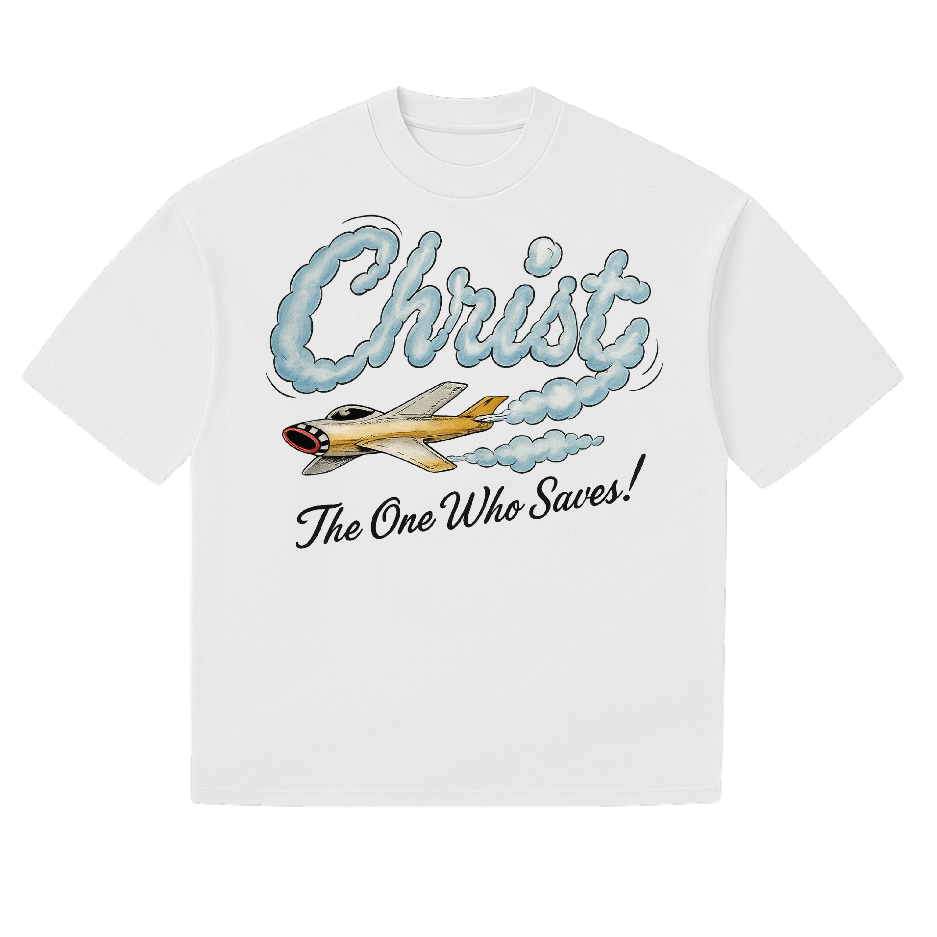 THE ONE WHO SAVES TEE [WHITE]