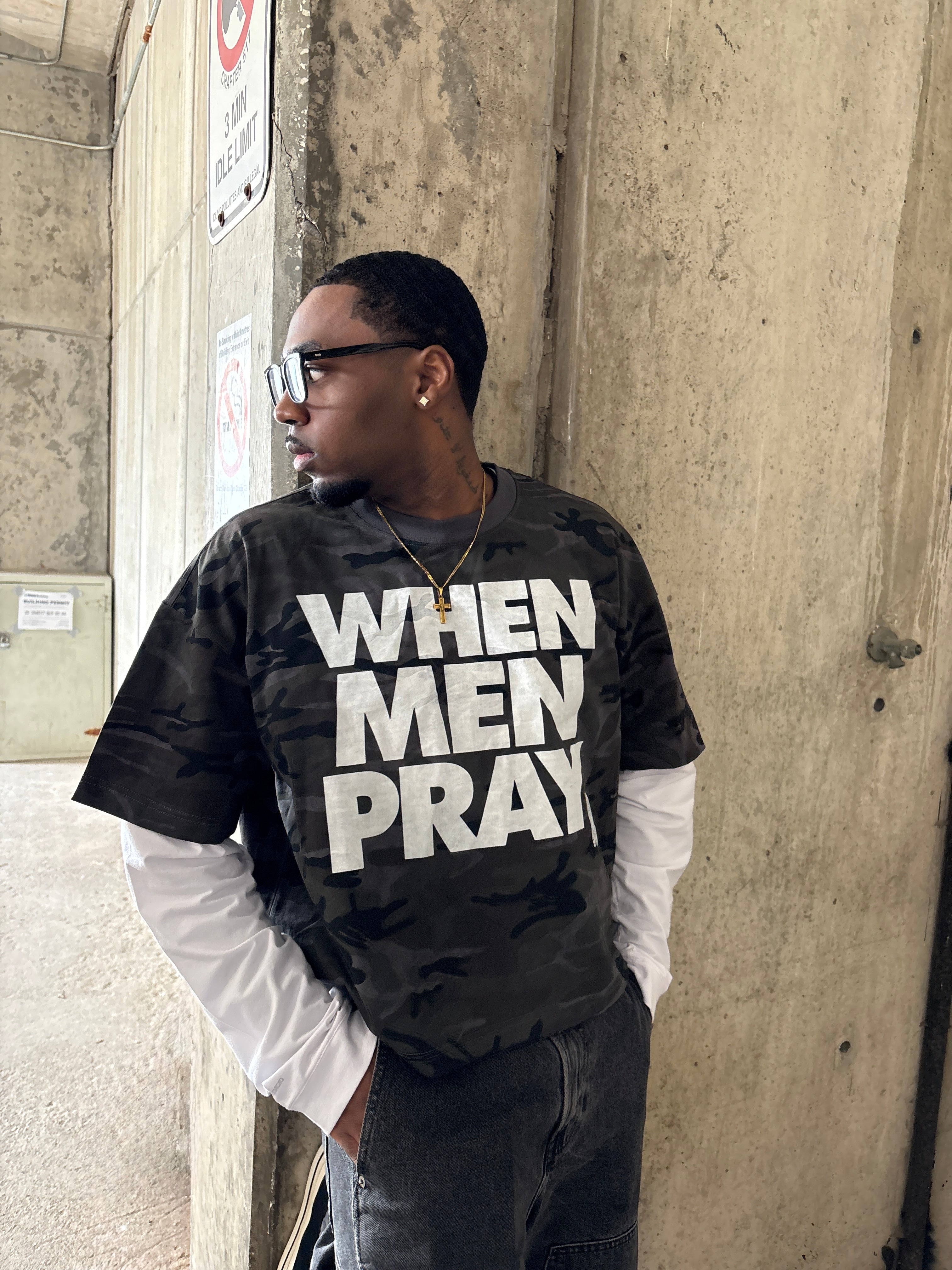 WMP TEE [GREY CAMO] - DSC TOR