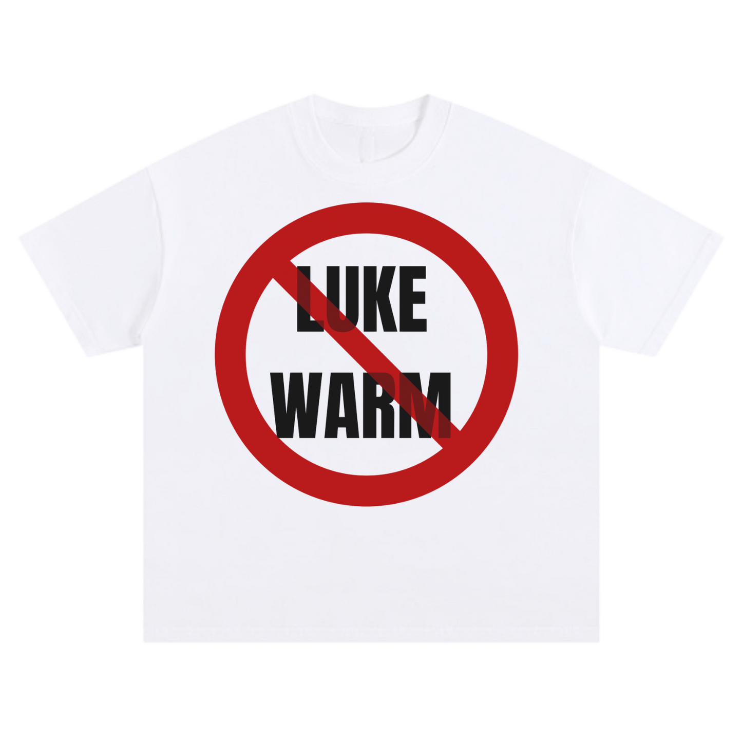 DON'T BE LUKEWARM TEE [WHITE] - DSC TOR