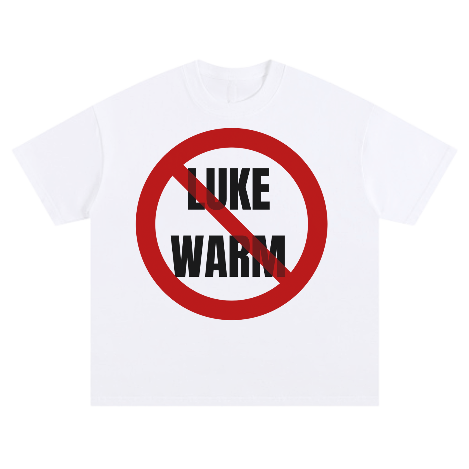 DON'T BE LUKEWARM TEE [WHITE] - DSC TOR