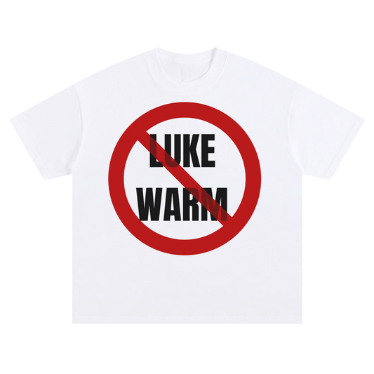 DON'T BE LUKEWARM TEE [WHITE] - DSC TOR