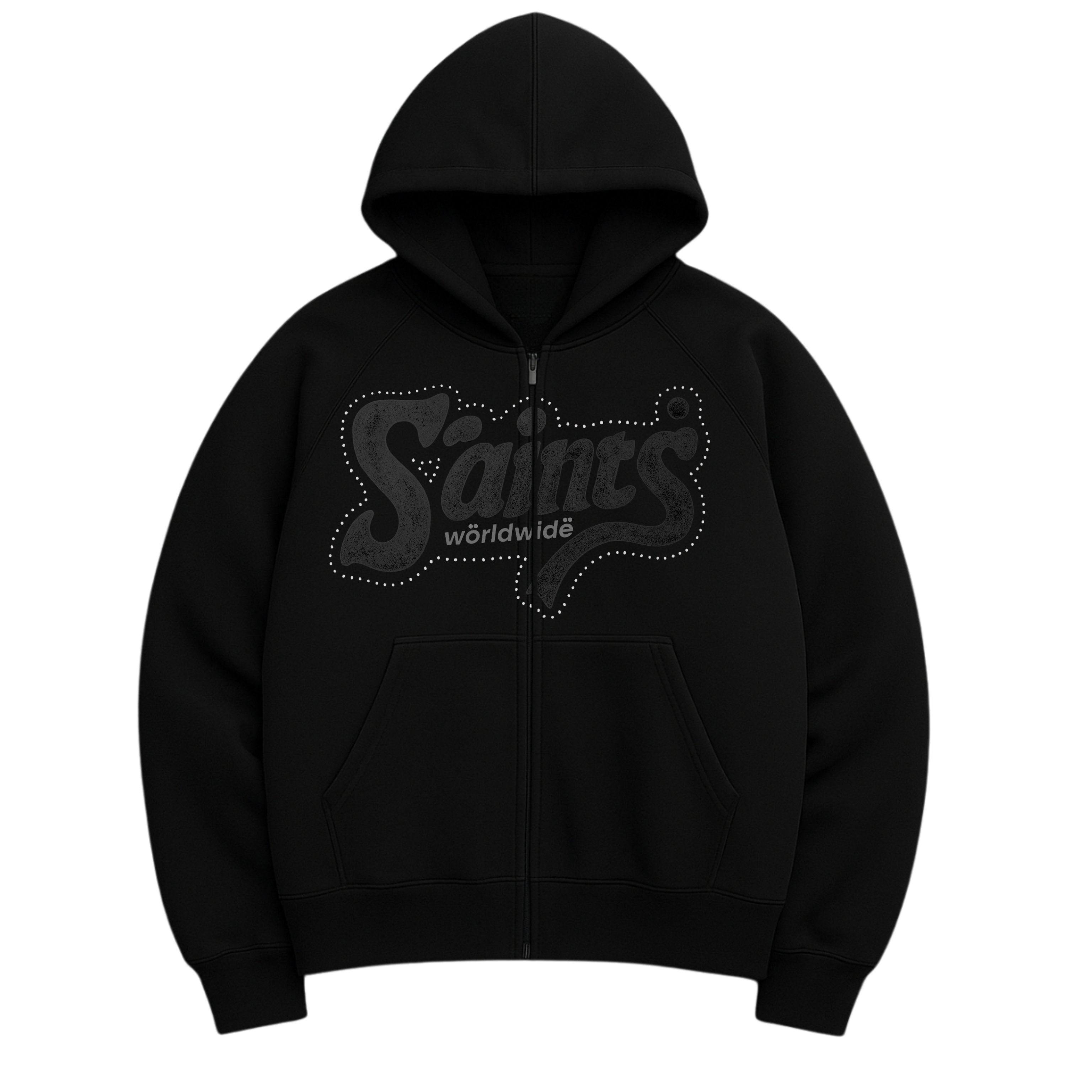 SAINTS WÖRLWIDË ZIP-UP [SHADOW]