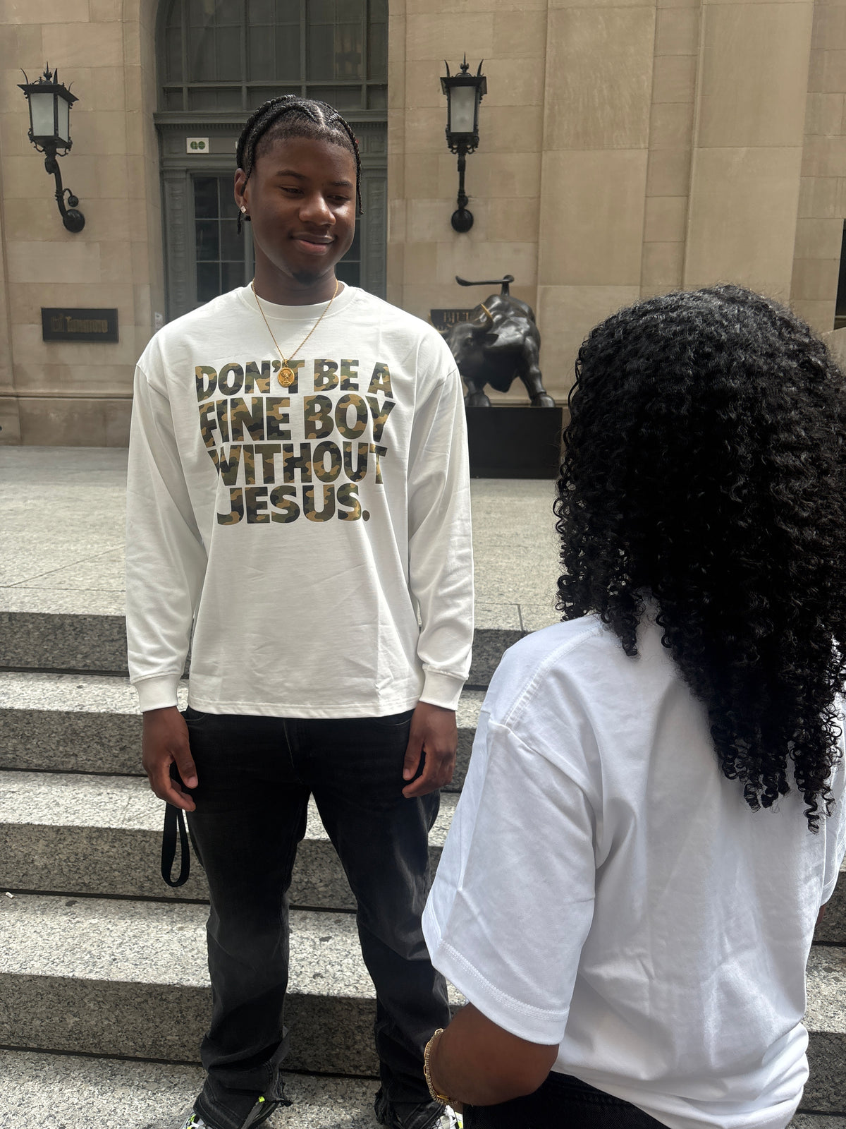 FINE BOY WITH JESUS LS [CAMO]