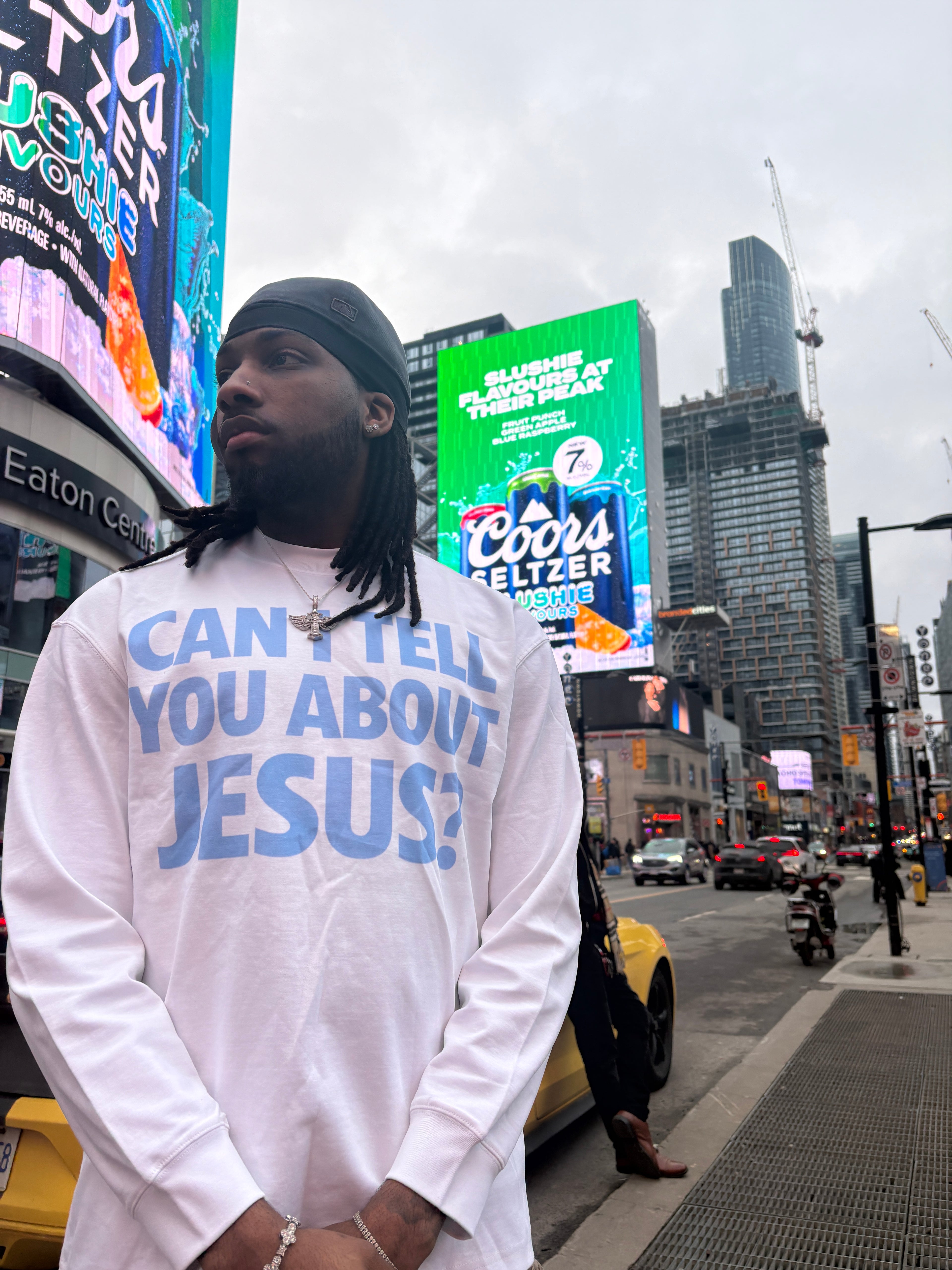 TELL YOU ABOUT JESUS LS [BLUE]
