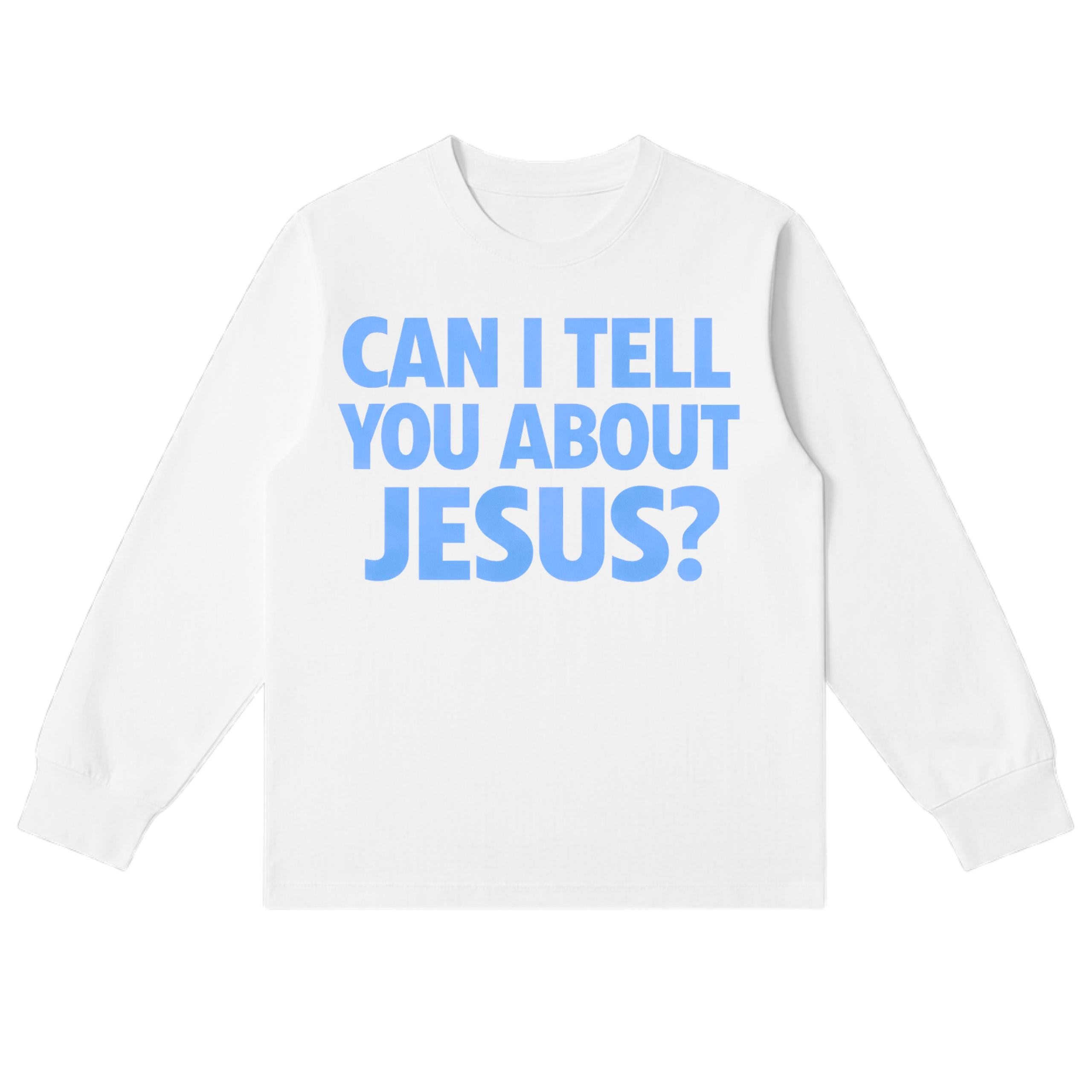 TELL YOU ABOUT JESUS LS [BLUE] - DSC TOR