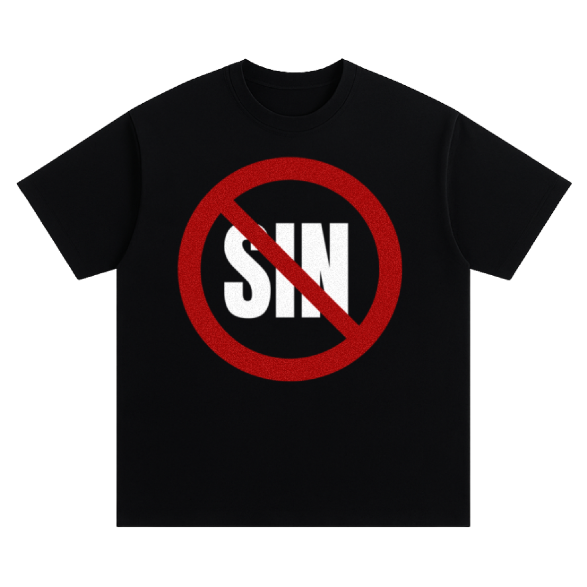 STOP SIN TEE [BLACK] - DSC TOR