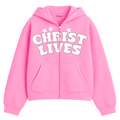 CHRIST LIVES ZIP UP [PINK] - DSC TOR