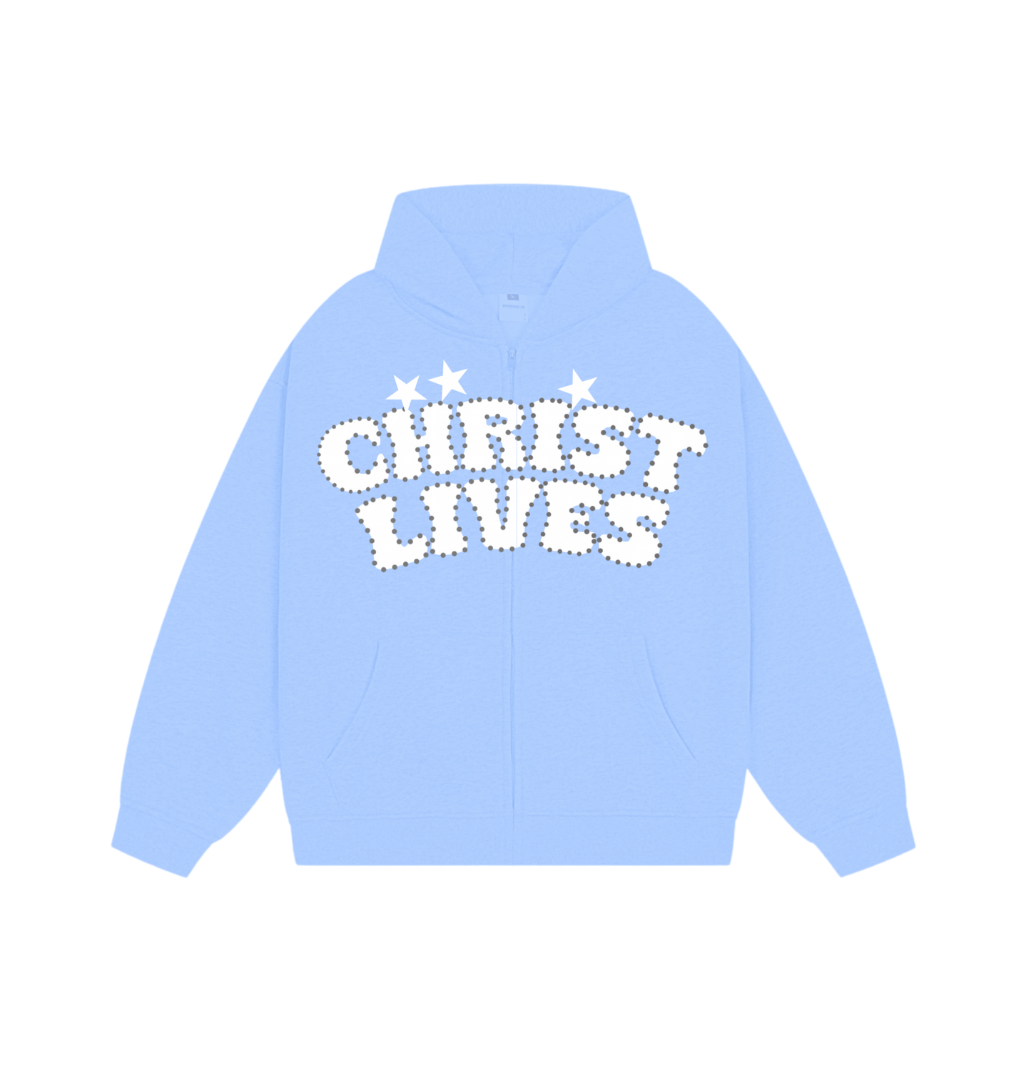 CL ZIP UP HOODIE [BABY BLUE] - DSC TOR