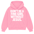 FINE GIRL ZIP UP [PINK] - DSC TOR