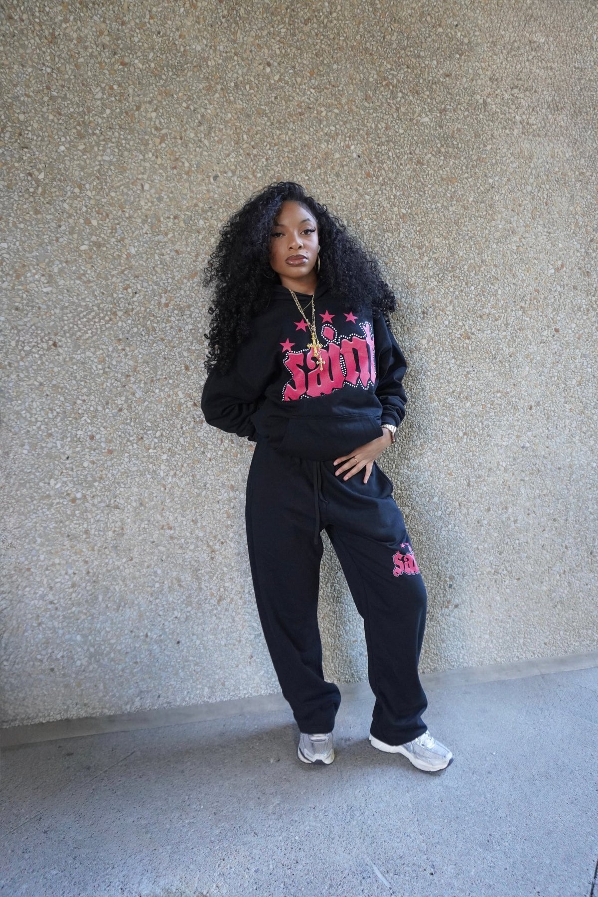 SAINTS SWEATPANT [PINK] - DSC TOR
